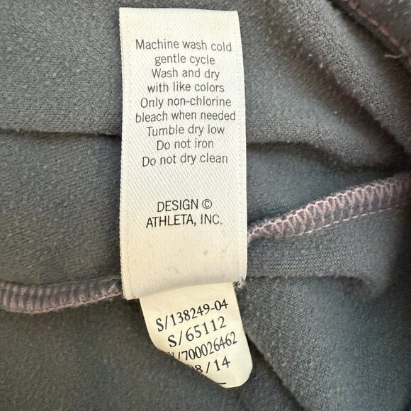 Athleta Plush Tech Pullover Hoodie Women's Medium Gray Active Running Outdoor - Picture 13 of 13